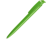 Ручка шариковая из переработанного пластика «Recycled Pet Pen», зеленое яблоко, пластик