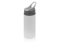 Бутылка для воды «Rino», белый/серый, алюминий, пластик