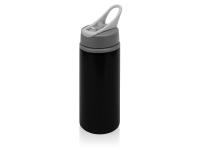 Бутылка для воды «Rino», черный/серый, алюминий, пластик
