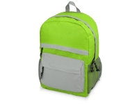 Рюкзак «Универсальный», зеленое яблоко/серый, полиэстер 600D