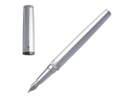 Ручка перьевая Gear Metal Chrome, HUGO BOSS, латунь, хромирование