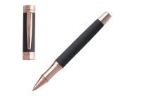 Ручка-роллер Zoom Soft Navy, Cerruti 1881, латунь, резина, лак, позолота