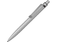 Ручка пластиковая с минералами Prodir QS01 PQSS Stone, серебристый, пластик, минералы