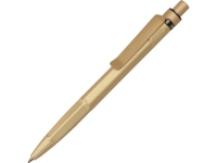 Ручка пластиковая c минералами Prodir QS30 PQSS Stone, золотистый, пластик, минералы