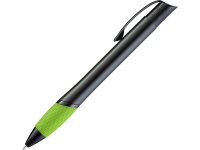 Ручка шариковая металлическая «Opera М», черный/зеленое яблоко, металл, каучук