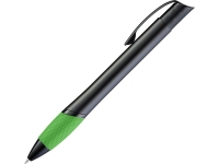 Ручка шариковая металлическая «Opera М», черный/зеленый, металл, каучук