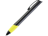 Ручка шариковая металлическая «Opera М», черный/желтый, металл, каучук