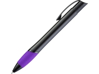 Ручка шариковая металлическая «Opera М», черный/фиолетовый, металл, каучук