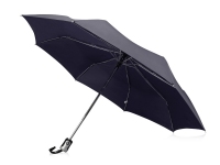 Зонт складной «Alex», темно-синий, полиэстер/металл/пластик
