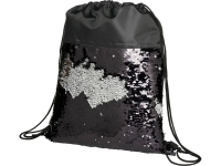 Рюкзак-мешок «Mermaid» с пайетками, черный, нейлон