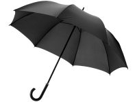 Зонт-трость «Риверсайд», черный, нейлон, металл, пластик