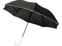 Зонт-трость «Felice», черный, белый, эпонж полиэстер