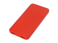 Внешний аккумулятор «NEO PB100», 10000 mAh, красный, пластик с покрытием soft-touch