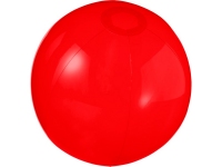 Мяч пляжный «Ibiza», красный прозрачный, ПВХ