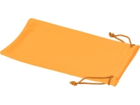 Чехол «Clean» для солнцезащитных очков, неоново-оранжевый, микрофибра полиэстер
