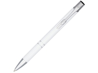 Ручка металлическая шариковая «Moneta» с анодированным покрытием, белый