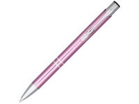 Ручка металлическая шариковая «Moneta» с анодированным покрытием, фуксия, корпус- алюминий, детали- АБС пластик, клип- сталь
