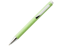 Ручка шариковая «Tual» из пшеничной соломы, зеленое яблоко, пшеничная солома/АБС пластик