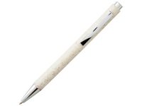 Ручка шариковая «Tual» из пшеничной соломы, кремовый, пшеничная солома/АБС пластик