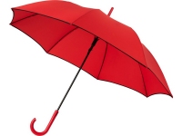 Зонт-трость «Kaia», красный, купол- полиэстер, каркас- стекловолокно, стержень- металл
