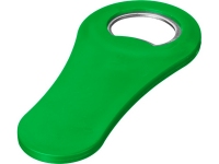 Открывалка «Rally» с магнитом, зеленый, АБС пластик