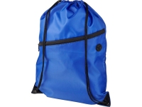 Рюкзак «Oriole» с карманом на молнии, ярко-синий, полиэстер