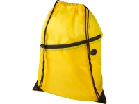 Рюкзак «Oriole» с карманом на молнии, желтый, полиэстер