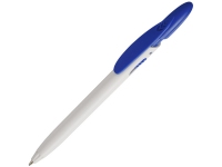 Ручка пластиковая шариковая «Rico White», белый/синий, пластик