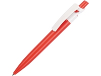 Ручка пластиковая шариковая «Maxx Solid», красный/белый, пластик