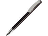 Ручка пластиковая шариковая «Leo Lux», черный, пластик/металл