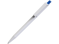 Ручка пластиковая шариковая «Xelo White», белый/синий, пластик