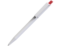 Ручка пластиковая шариковая «Xelo White», белый/красный, пластик