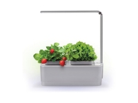 Компактный смарт-сад «iGarden LED» с подсветкой, белый, серый, высококачественный пластик, алюминий