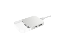 USB хаб «Mini iLO Hub», белый, АБС пластик