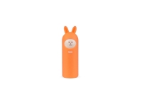 Внешний аккумулятор «NEO Rabbit Tired», 5000 mAh, оранжевый, устройство- пластик, чехол- силикон