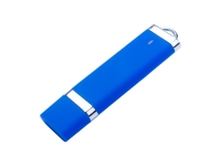 USB 2.0- флешка на 512 Мб «Орландо», soft-touch, синий