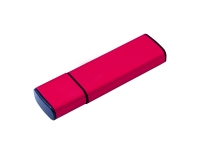USB 2.0- флешка на 32 Гб «Snow» с колпачком, красный/черный
