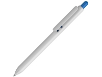 Ручка пластиковая шариковая «Lio White», белый/синий, пластик