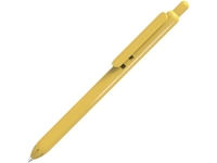 Ручка пластиковая шариковая «Lio Solid», желтый, пластик