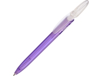 Ручка пластиковая шариковая «Rico Bright», фиолетовый/прозрачный, пластик