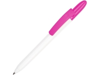 Ручка пластиковая шариковая «Fill White», белый/розовый, пластик