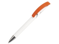 Ручка пластиковая шариковая «Starco White», белый/оранжевый, пластик