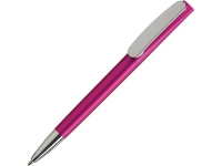 Ручка пластиковая шариковая «Leo Lux», розовый, пластик/металл