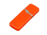 USB 3.0- флешка на 128 Гб с оригинальным колпачком, оранжевый