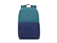 Рюкзак для ноутбука до 15.6, аквамарин/синий