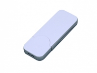 USB 2.0- флешка на 16 Гб в стиле I-phone, белый