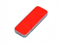 USB 2.0- флешка на 16 Гб в стиле I-phone, красный