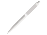 Пластиковая ручка QS50 с антибактериальным покрытием «Спасибо», белый, пластик с антибактериальной добавкой Biomaster