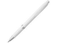 Ручка пластиковая шариковая «Turbo», белый/серебристый, АБС пластик