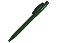 Ручка шариковая из вторично переработанного пластика «Pixel Recy», темно-зеленый, 100% переработанный вторичный пластик